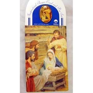  Nativity Set Gift Magi Pin Holy Card Bulk Christmas LOT 