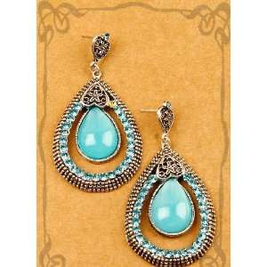 New Fashion Turquoise Stone Earrings