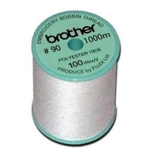  Brother 90wt Bobbin Thread 1000m Spool For PE Embroidery 