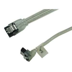  IPCQUEEN 18 inch SATA 3.0 cable,straight to right angle 