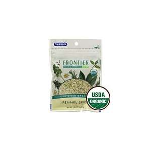  Frontier Fennel Seed CERTIFIED ORGANIC 0.88 oz pouch 