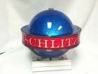 schlitz beer sign light motion globe saturn 1961 register top