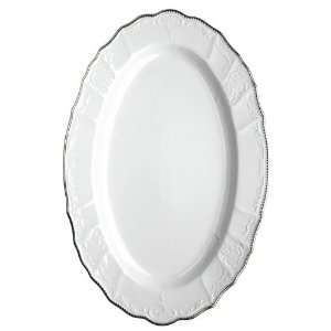  Anna Weatherley Simply Anna Platinum Oval Platter 12 In 