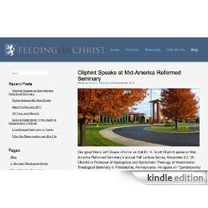  Feeding on Christ Kindle Store Reformed Forum