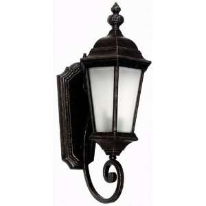 Yosemite Home Decor 5120IBL Brielle 8 Inch Two Light Exterior Sconce 