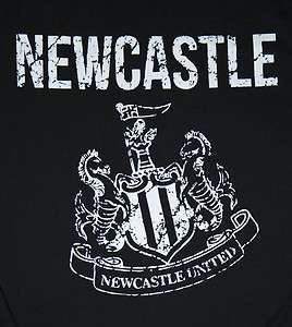 Newcastle United FC Big Crest T shirt Tee  