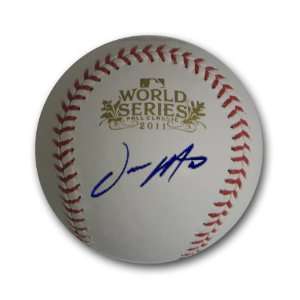 Autographed Jason Motte 2011 World Series Baseball (MLB Authenticated 