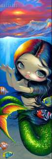   Mermaid Jasmine Becket Griffith lowbrow fantasy art BIG PRINT  
