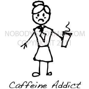  Caffeine Addict Woman Automotive