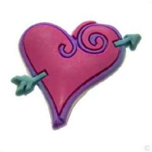 Style your Crocs Shoe Charm   Heart with Arrow #1066, Clogs stickers 