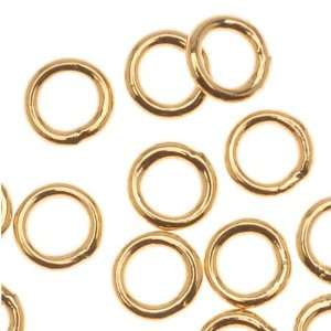  22K Gold Plated Closed 5mm Jump Rings 19 Gauge (20) Arts 