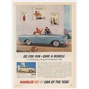   AMC Rambler American 440 Convertible Print Ad (23498)