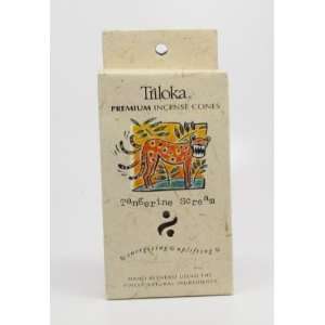  Tangerine Scream   Triloka Premium Cone Incense Beauty
