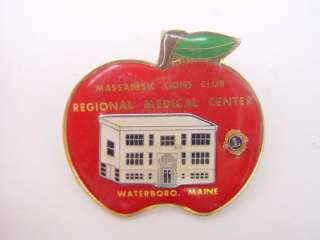 Massabesic Lions Club Waterboro Maine Lapel Pin  
