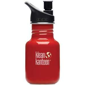    Klean Kanteen 609544 Red 12 Oz Sport Cap Bottle