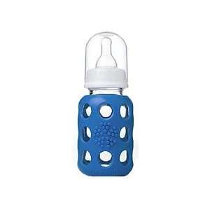   Lifefactory Glass Baby Bottle w/ Silicone Sleeve  Ocean 4oz. Baby
