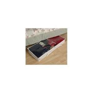  Underbed Storage Bag   Canvas with Clear Top   by 