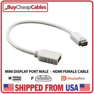 Mini Display Port to HDMI Female Adapter for Apple iMac  