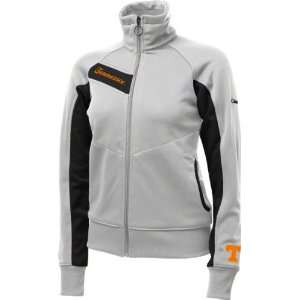   Womens White Columbia Velocity Track Jacket