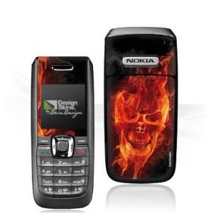  Design Skins for Nokia 2626   Burning Skull Design Folie 