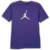 Jordan Jumpman Flight T Shirt   Mens   Purple / White