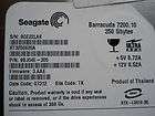 SEAGATE ST3250820A 9BJ03E 305 3.AAE 250GB IDE HD  