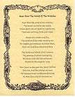Book of Shadows page Now Hear the Words of the Witches