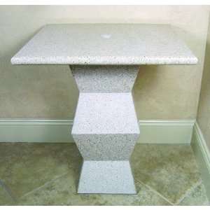    Amanda Hand Carved Pedestal Table in Beige