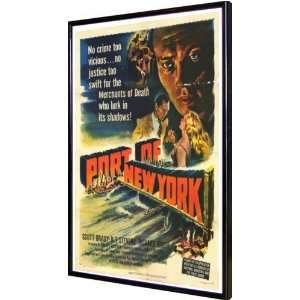  Port of New York 11x17 Framed Poster