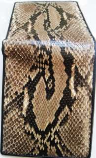   we sell is handcrafted and has its very own unique snake skin design
