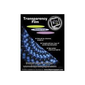  Inkpress Transparency, Resin Based Inkjet Film, 7mil., 8 