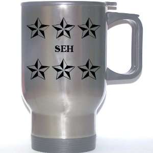  Personal Name Gift   SEH Stainless Steel Mug (black 