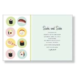  Festive Sushi Invitations