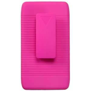   RAZR COMBO Belt Clip Holster Hard Case Cover Stand Hot Pink  