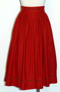 LODENFREY Designer RED Winter WOOL German PLEATED Full Dress Suit 