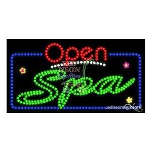  Spa Pedicure LED Sign 17 inch tall x 32 inch wide x 3.5 