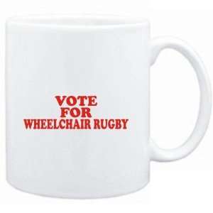Mug White  VOTE FOR Wheelchair Rugby  Sports  Sports 