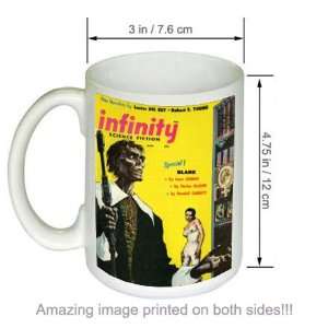 Infinity Science Fiction Vintage SciFi Cover Art COFFEE MUG  
