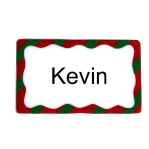 Kevin Personalize Christmas Name Plate 