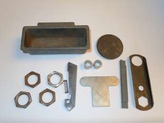   Equipment Die Rings, Powder Measure top, die wrench + other parts