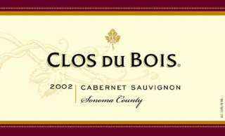 Clos du Bois Cabernet Sauvignon 2002 