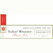 Sokol Blosser Dundee Hills Pinot Noir 2007 