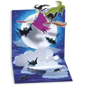  Witch Pop Up Greeting Card   Up With Paper PS 811 