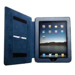  Cbus Wireless Navy Blue Form Fit Leather Folio Case 