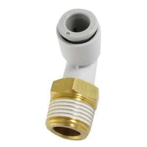 8mm OD Tube 16.5mm Male Thread One Touch Quick Connector Pneumatic Air 