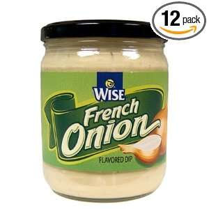 Wise French Onion Dip, 15.0 Oz Jars Grocery & Gourmet Food