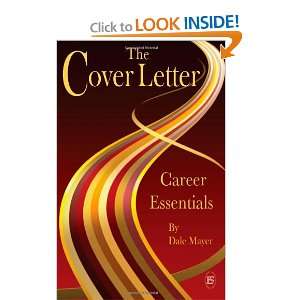  Career Essentials The Cover Letter (9780986968266) Dale 