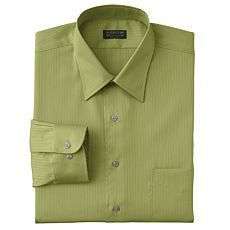 NEW ARROW LIME GREEN SATIN DRESS SHIRT MENS 17 32/33  