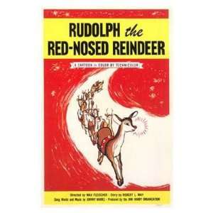  Rudolph the Red Nosed Reindeer by Unknown 11x17