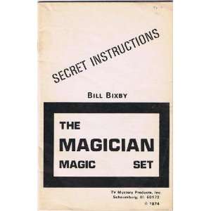  The Magician Magic Set Secret Instructions Books
